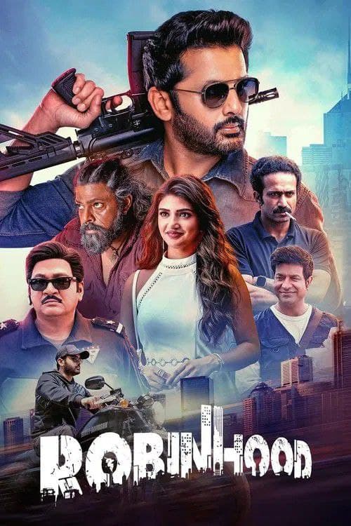 Poster for Robinhood (2025) [Hindi – HQ/Studio Dub] WEB-Rip 1080p 720p 480p [x264/HEVC] HD | Full Movie