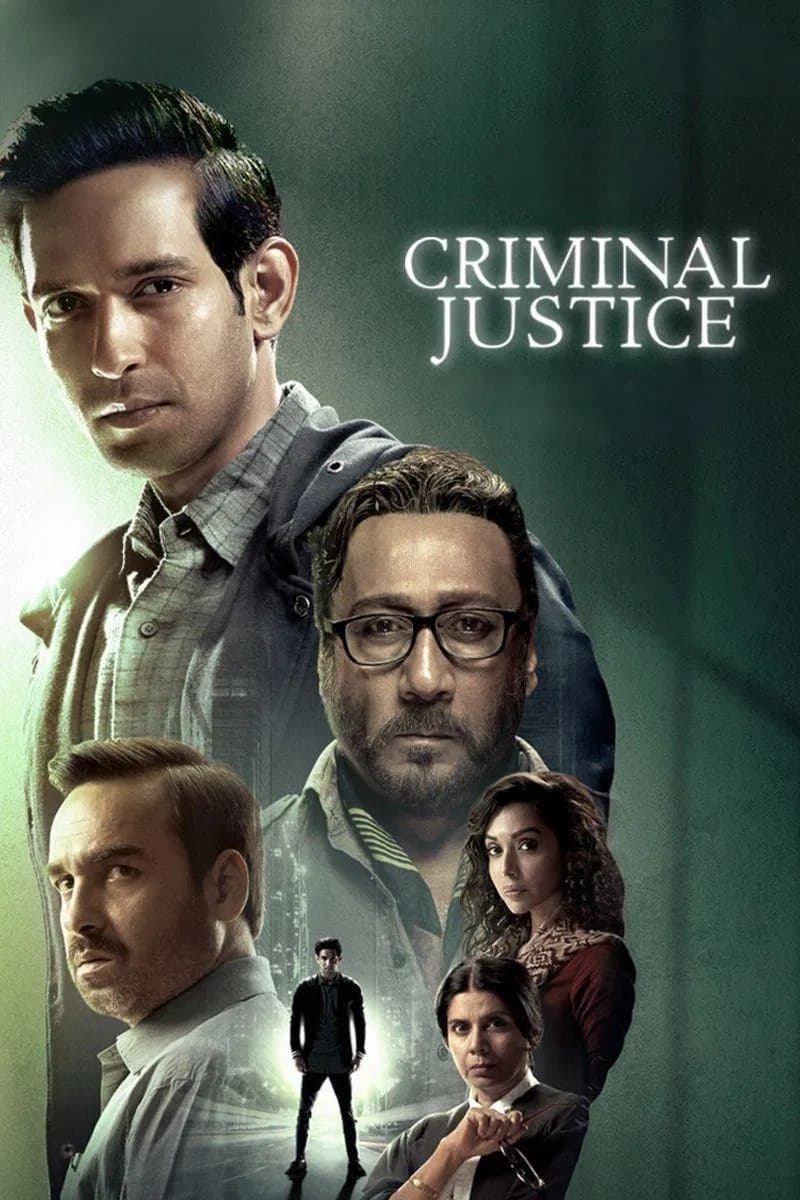 Poster for Criminal Justice (Season 1) HDRip Hindi 1080p 720p & 480p x264 DD2.0 | JioHotstar Series