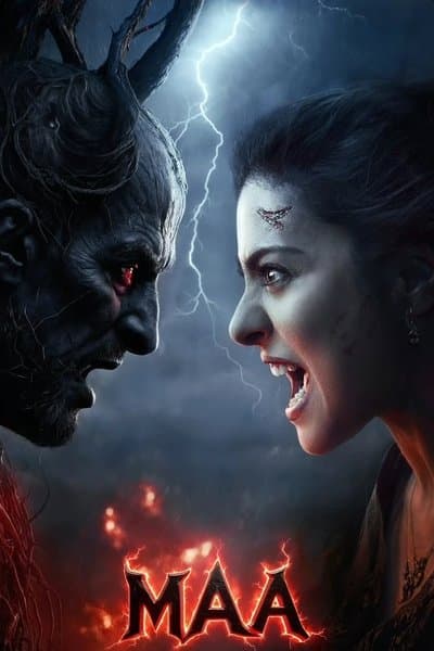 Poster for Maa (2025) HDTS [Hindi (CLEAN)] 1080p 720p & 480p [x264/HEVC] | Full Movie