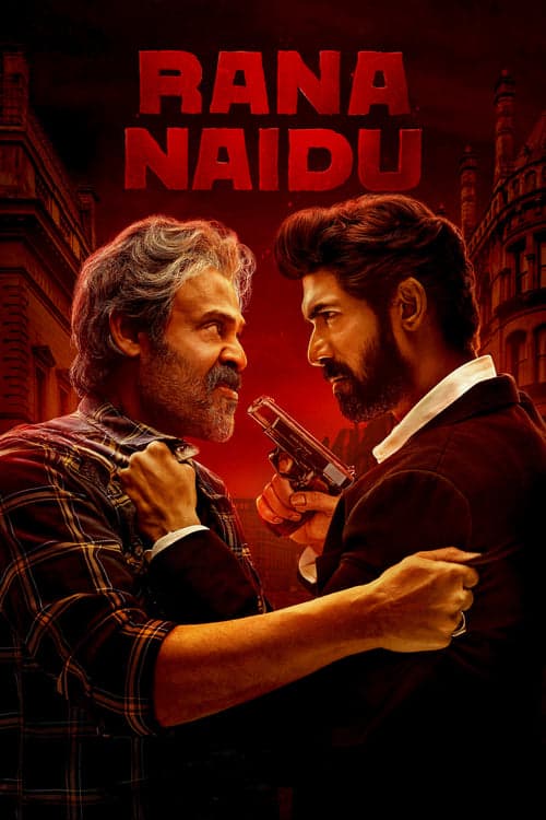 Poster for Rana Naidu (2023 – 25) Season 1 – 2 [Hindi DD5.1] Complete Netflix Original WEB Series 480p | 720p | 1080p WEB-DL