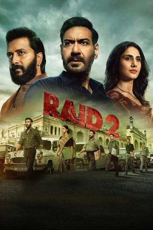 Poster for Raid 2 (2025) WEB-DL [Hindi DD5.1] 480p 720p 1080p [x264/ESubs] | Full Movie