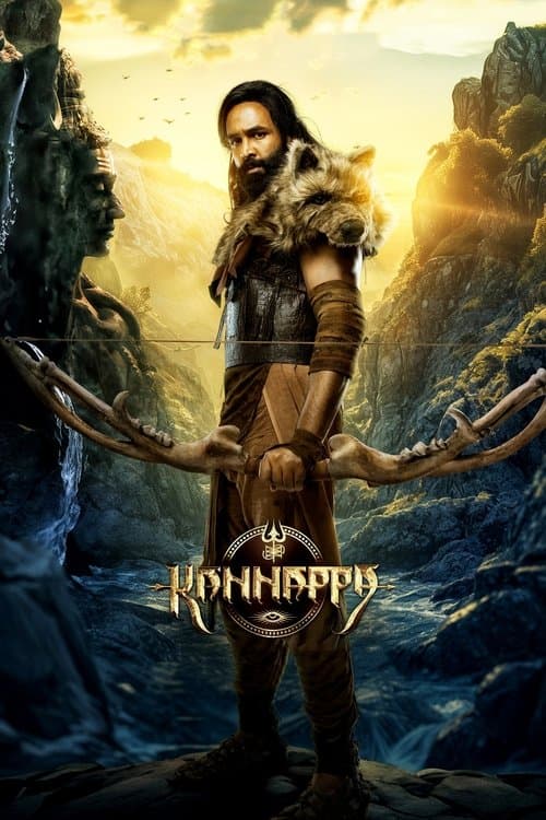 Poster for Kannappa (2025) HQ-HDTC [Hindi (ORG-DD2.0)] 1080p 720p & 480p [x264/HEVC] | Full Movie