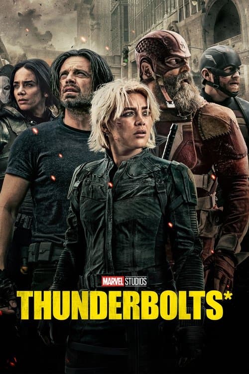 Poster for Thunderbolts* (2025) DS4K WEB-DL [Hindi (LiNE) & English] 1080p 720p & 480p Dual Audio [x264/10Bit-HEVC] | Full Movie