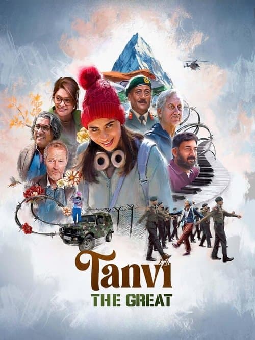 Poster for Tanvi the Great (2025) HDTC [Hindi (ORG-2.0)] 480p 720p 1080p [x264/ESubs] | Full Movie,