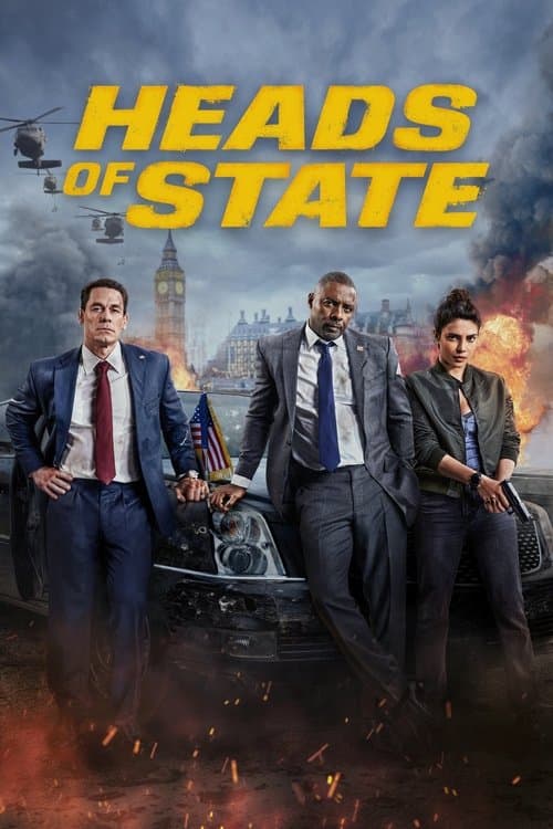 Poster for Heads of State (2025) WEB-DL [Hindi (DD5.1) & English] 1080p 720p & 480p Dual Audio [x264/10Bit-HEVC] | Full Movie