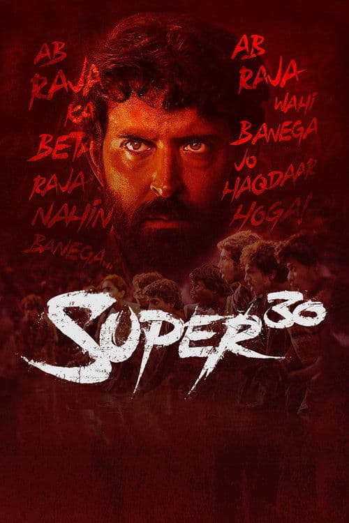Poster for Super 30 (2019) WebRip [Hindi] 480p 720p 1080p  [x264/ESubs] | Full Movie