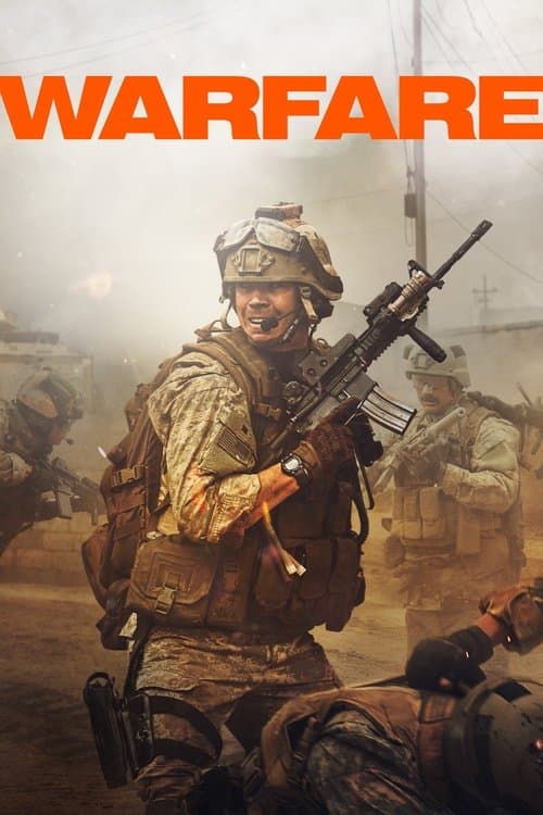 Poster for Warfare (2025) HDRip [Hindi (DD2.0) & English] 4K 1080p 720p & 480p Dual Audio [x264/10Bit-HEVC] | Full Movie