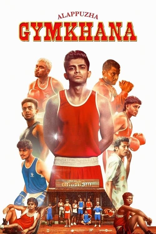 Poster for Alappuzha Gymkhana (2025) DS4K WEB-DL [Hindi (DD5.1) & Malayalam] 4K 1080p 720p & 480p Dual Audio [x264/10Bit-HEVC] | Full Movie